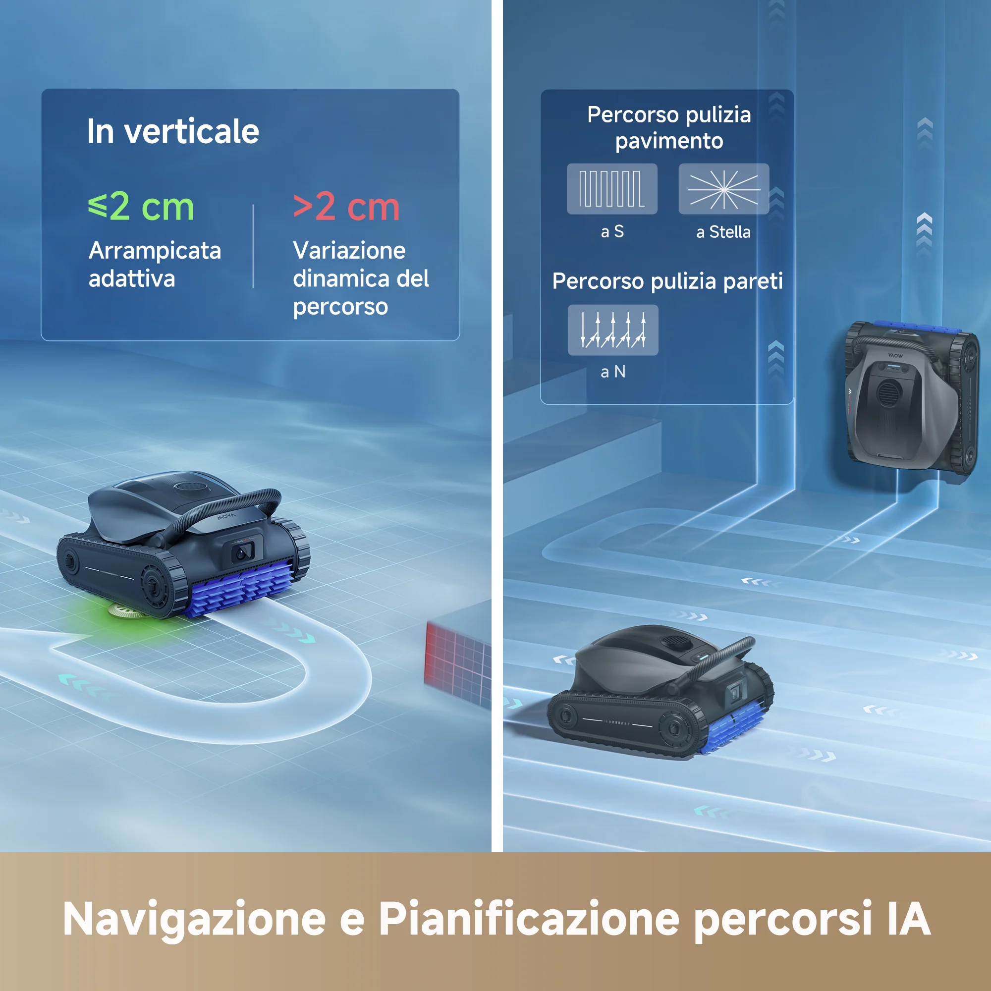 MOVA Diver A10 Robot pulitore per piscine - Image 8