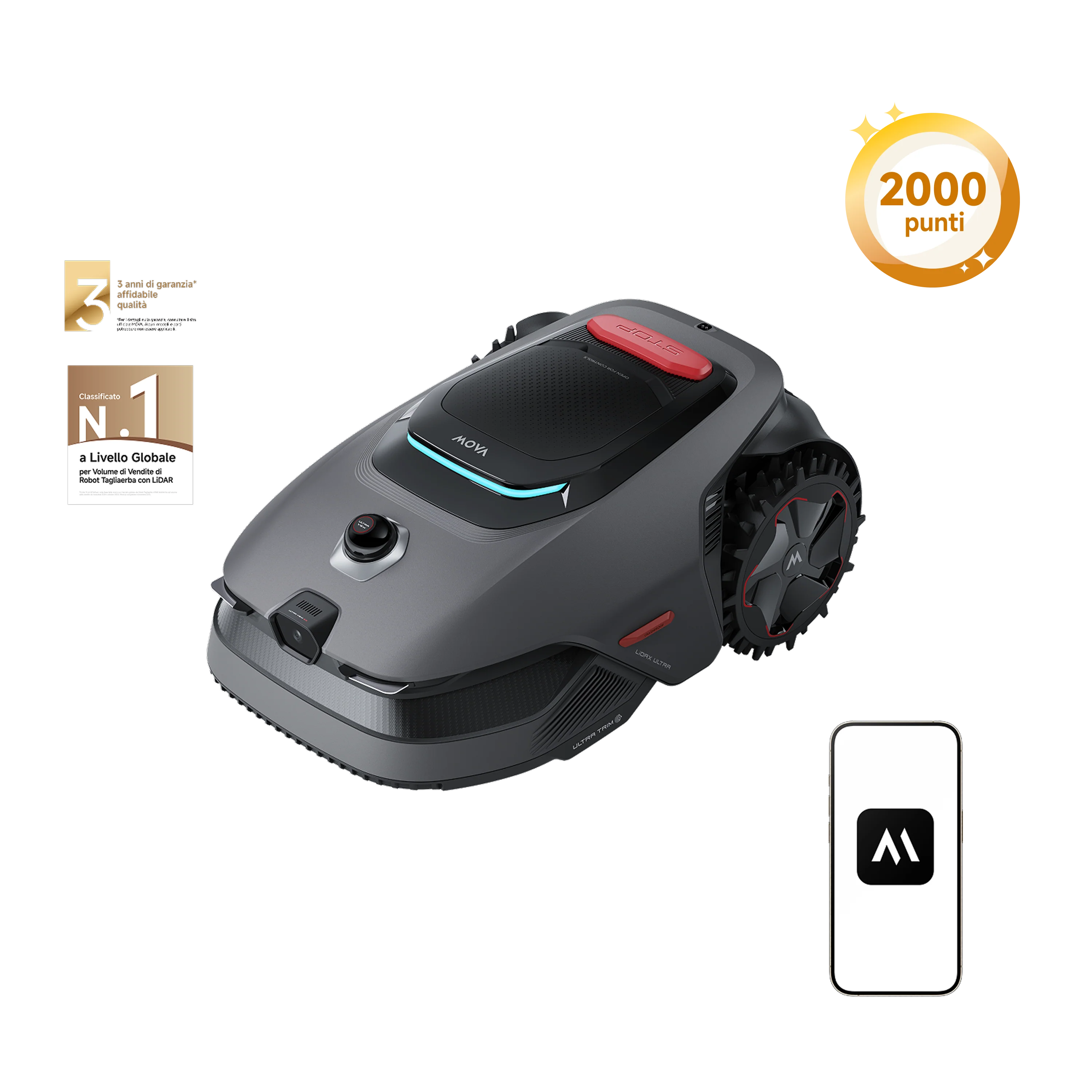 MOVA LiDAX Ultra Series Robot tagliaerba - Image 14